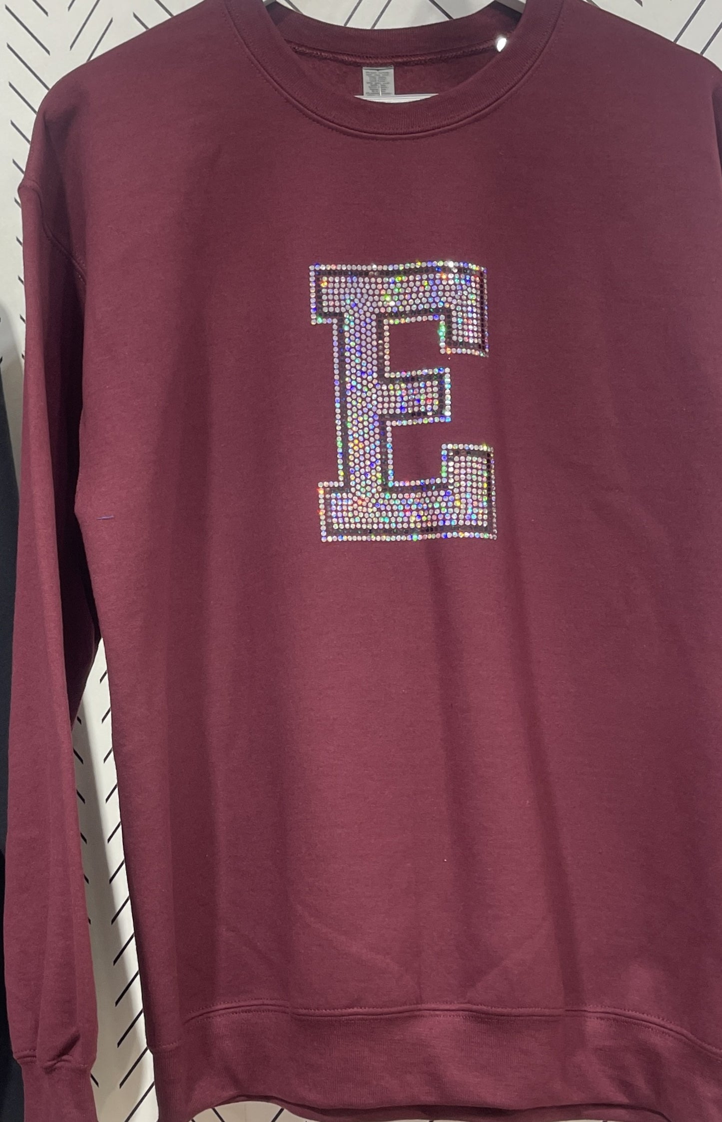 E - 23 Bling Maroon Sweatshirt