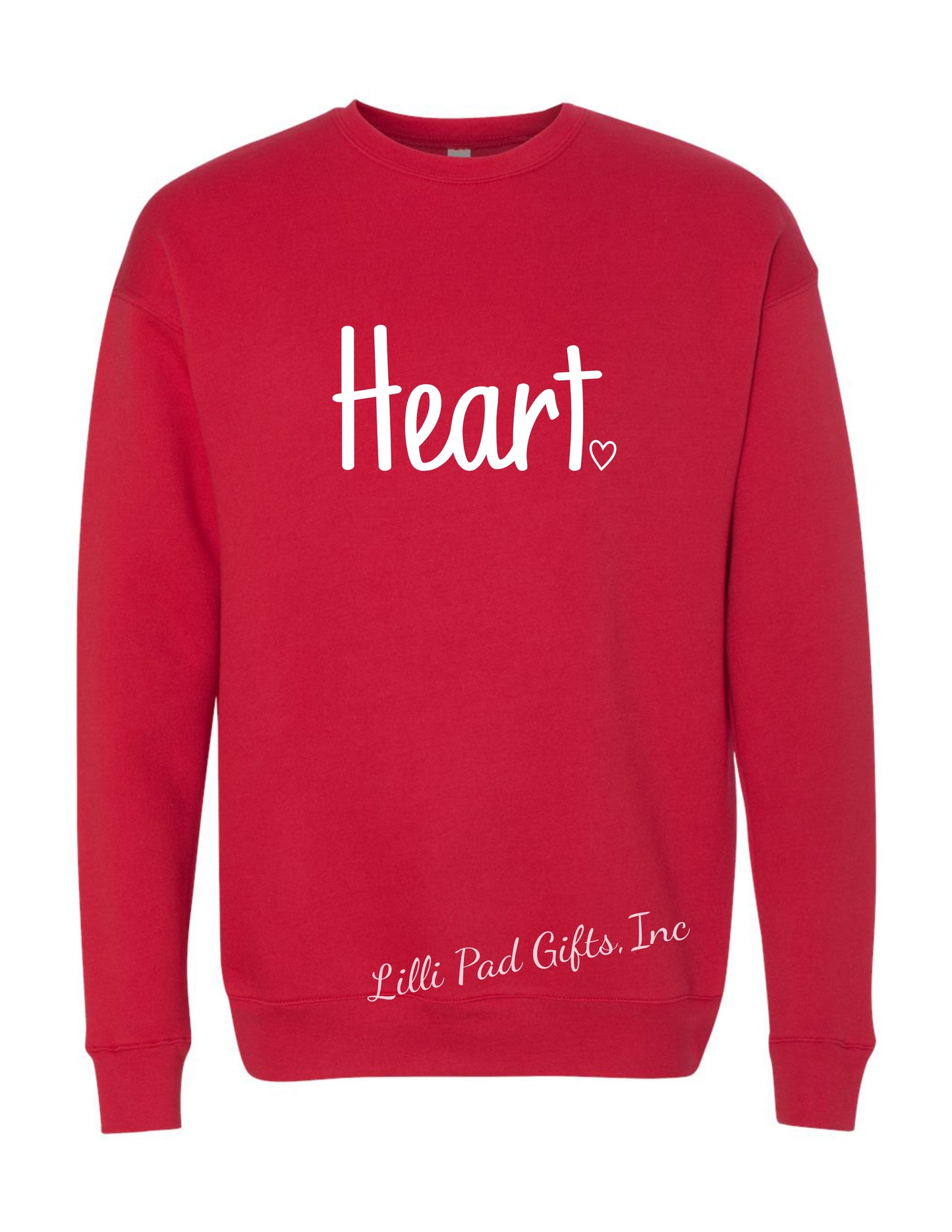 Heart - PUFF Crewneck Sweatshirt