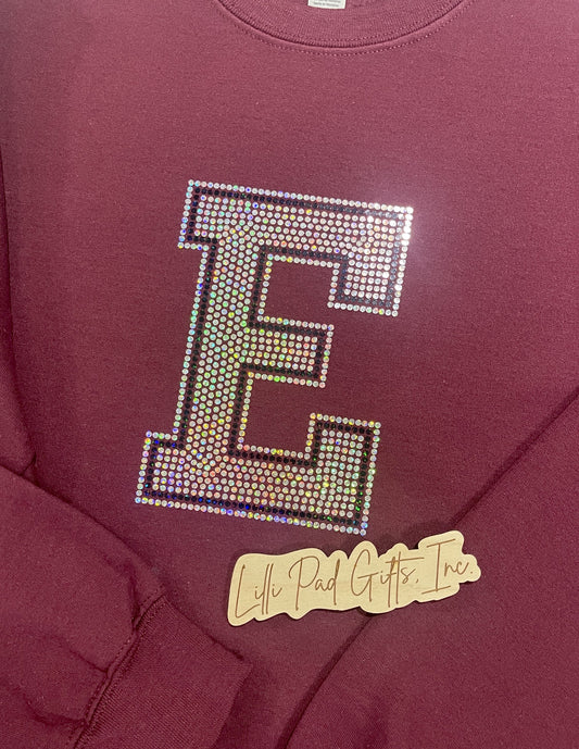 E - 23 Bling Maroon Sweatshirt