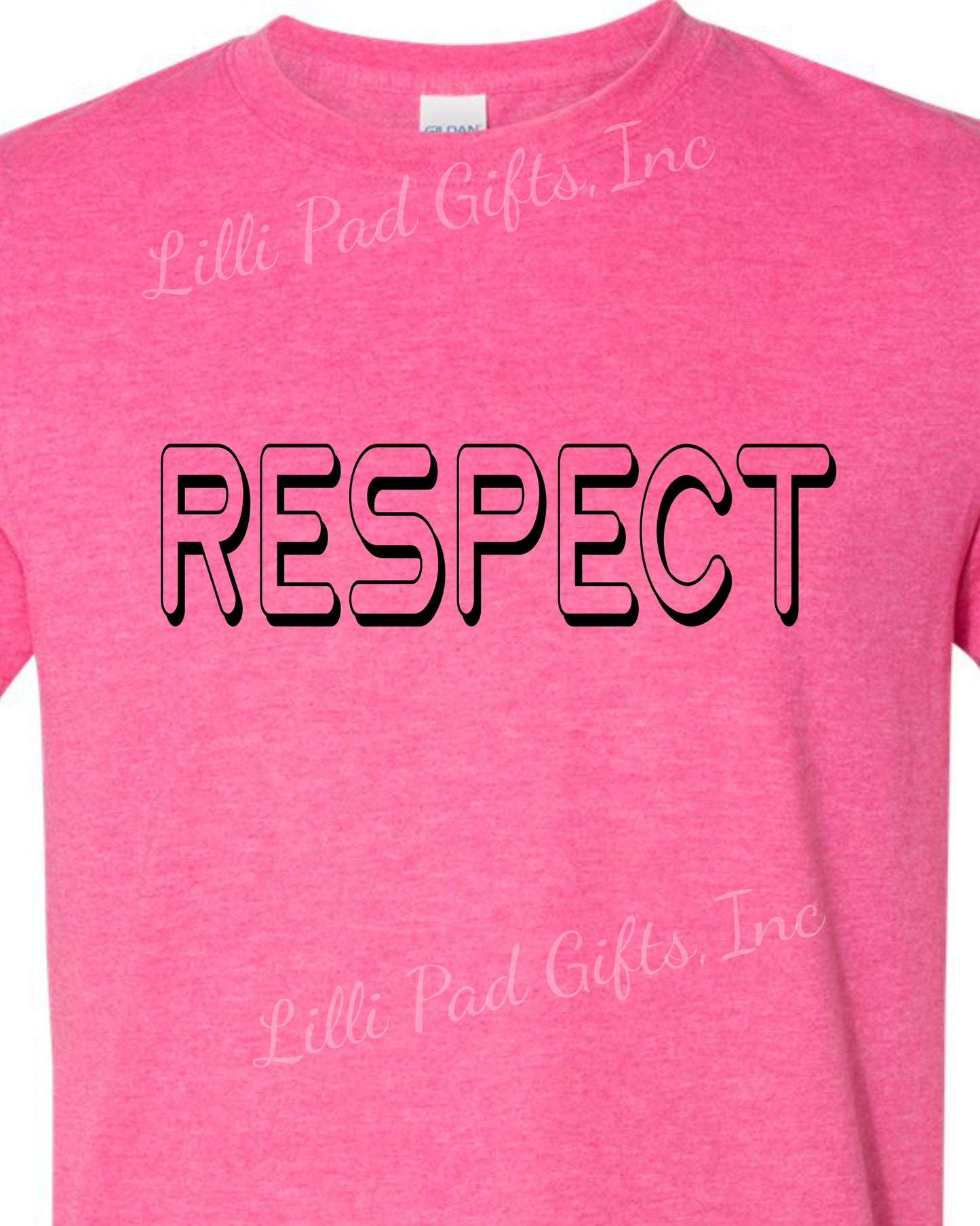 Heathered Pink RESPECT T-Shirt