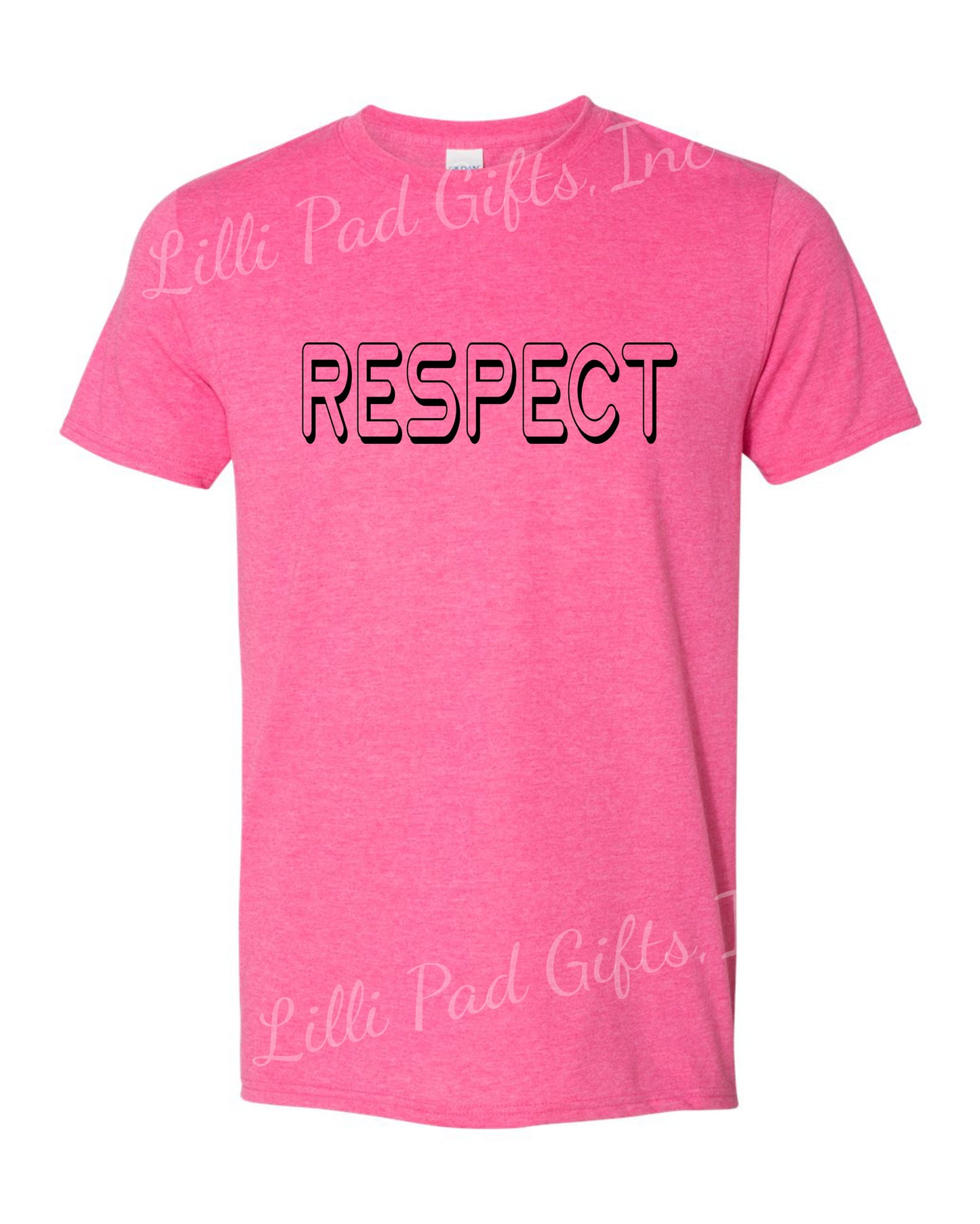 Heathered Pink RESPECT T-Shirt