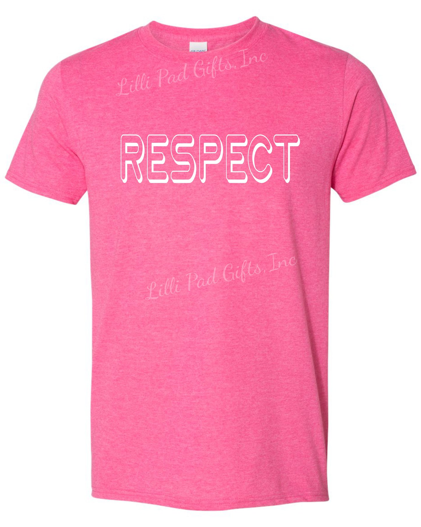 Heathered Pink RESPECT T-Shirt